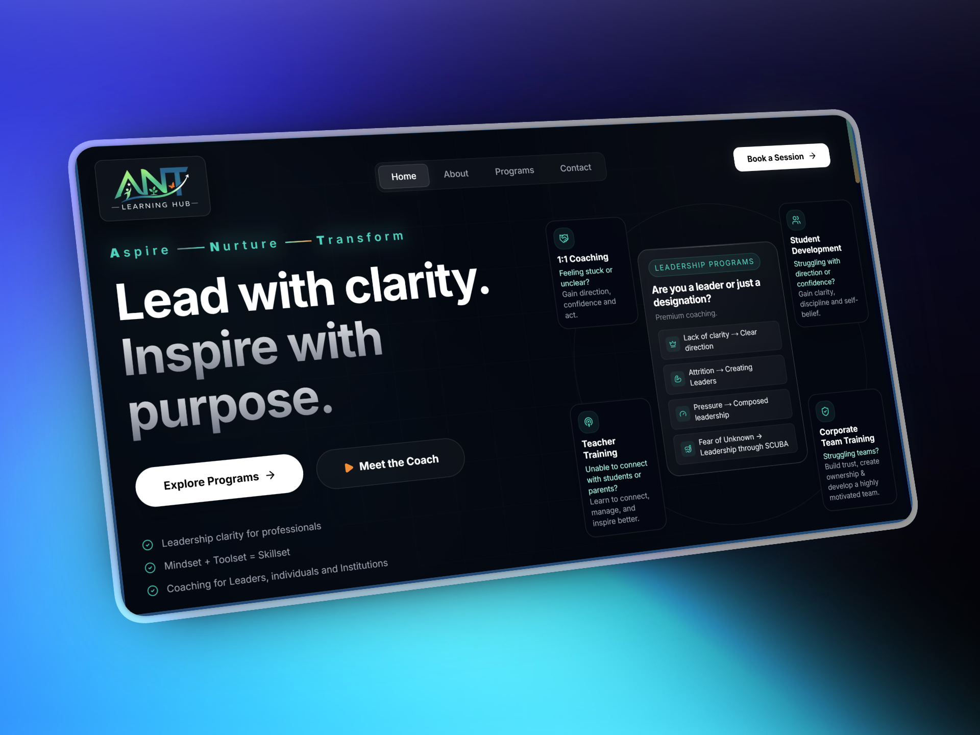 Ant Learning Hub